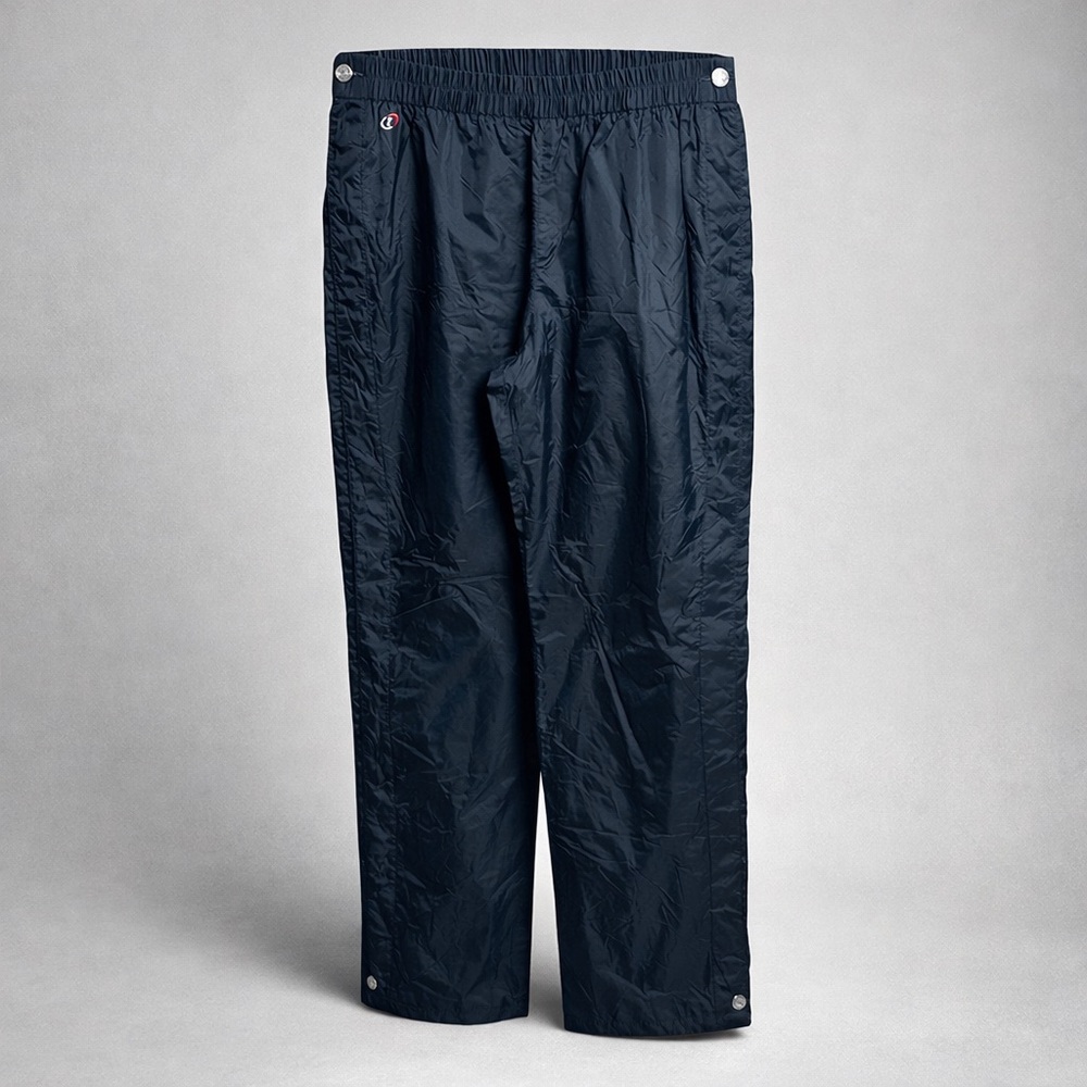 Tommy Hilfiger Vintage 90s Snap Windbreaker Pants Navy Blue Small Y2K - Picture 3 of 13